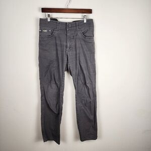 Kuhl Kanvus Jean Lightweight Gray Outdoor Pants Men's Size 32x30
